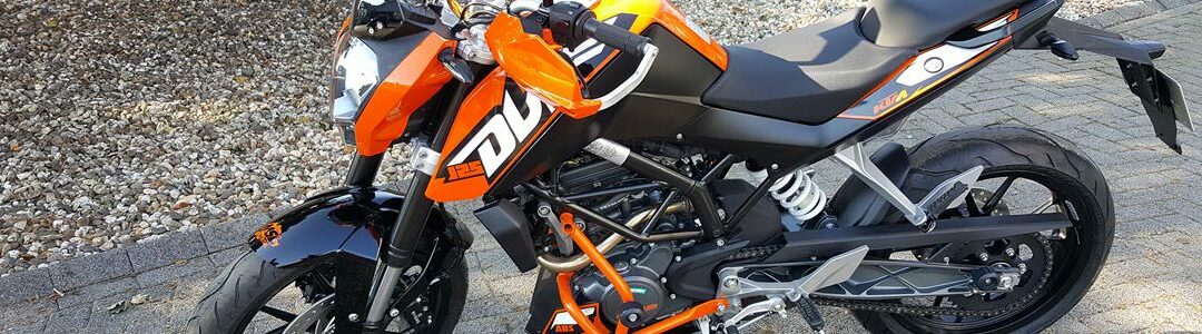Neue KTM Duke für Klasse A1!
